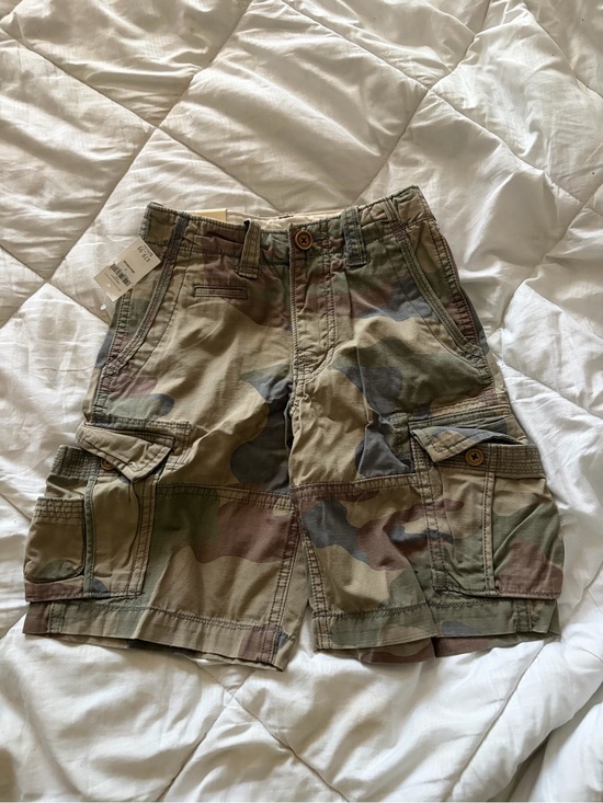 GAP Other - GAP Kids Camo Cargo Shorts - Green & Brown